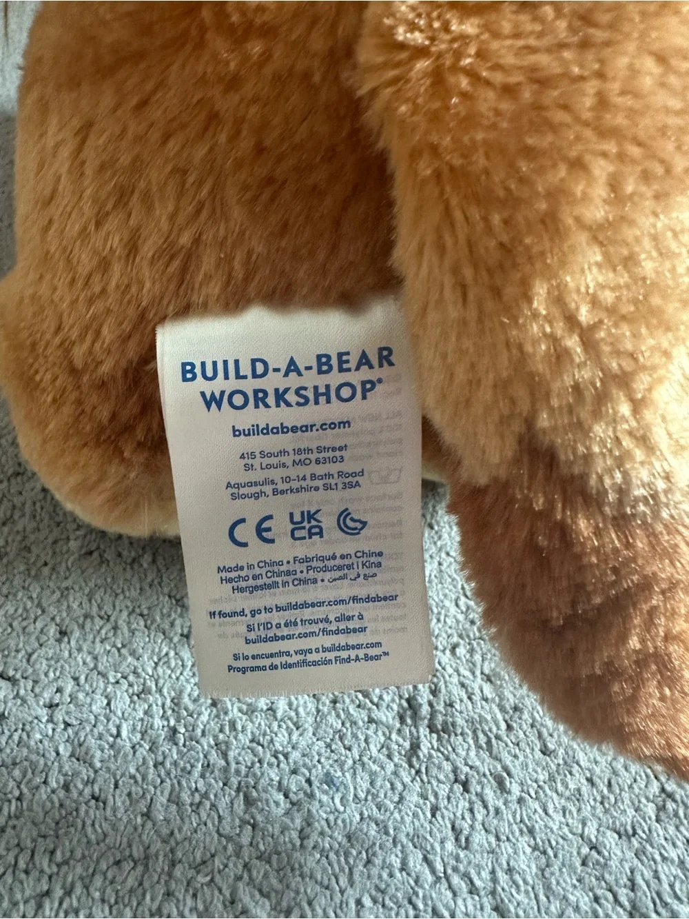 Liberty Plush Paw Patrol Build-A-Bear Stuffie Pup